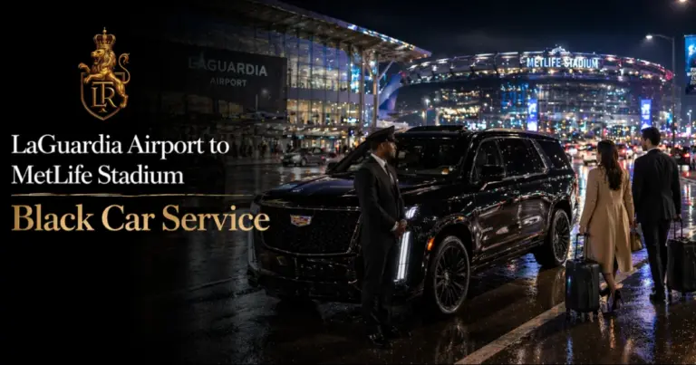 LaGuardia Airport to MetLife Stadium Black Car Service