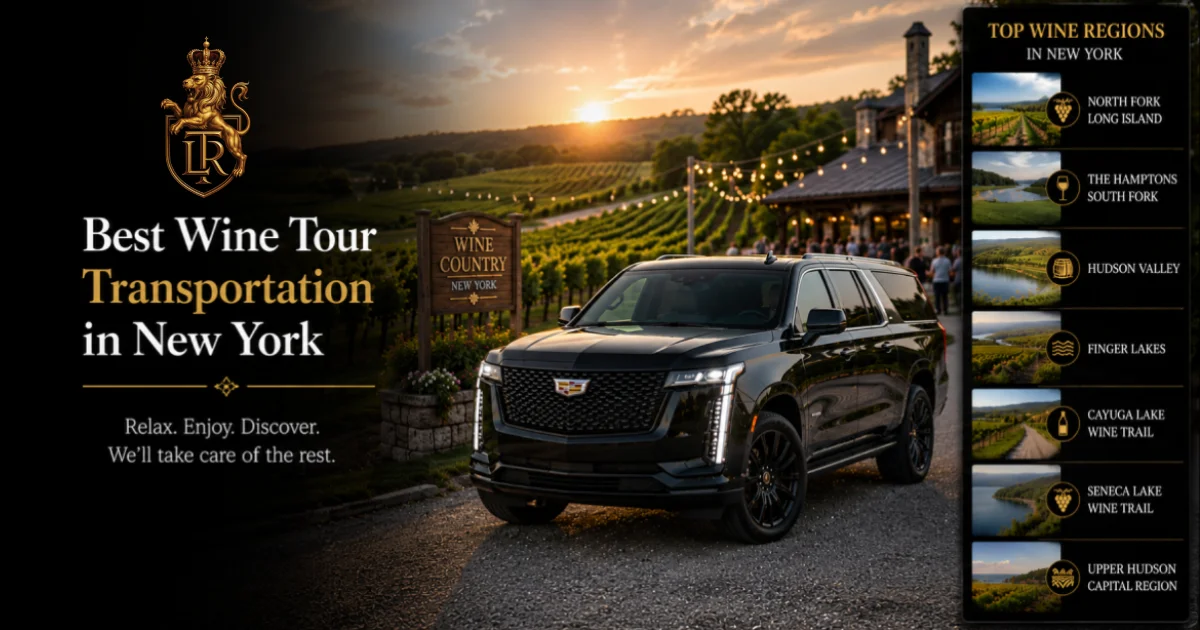 Best Wine Tour Transportation in New York
