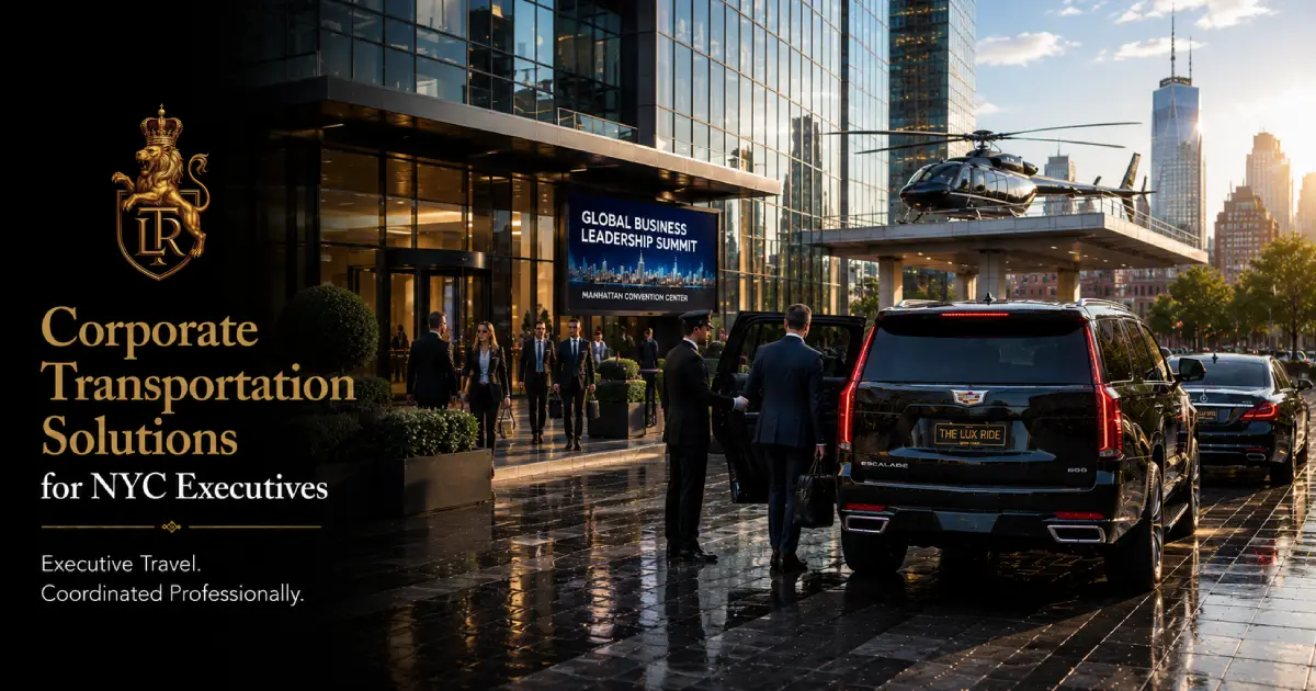 Corporate Transportation Solutions for NYC Executives