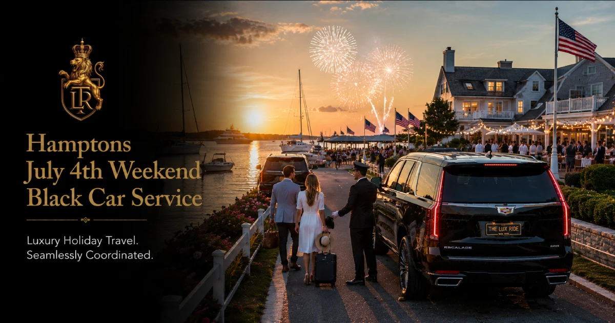 Hamptons July 4th Weekend Black Car Service