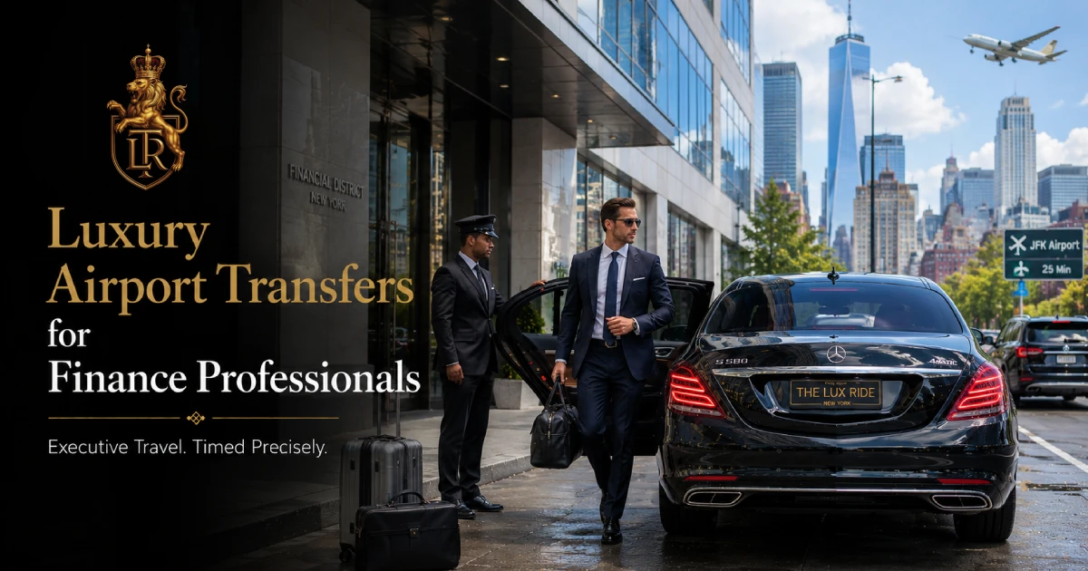 Luxury Airport Transfers for Finance Professionals