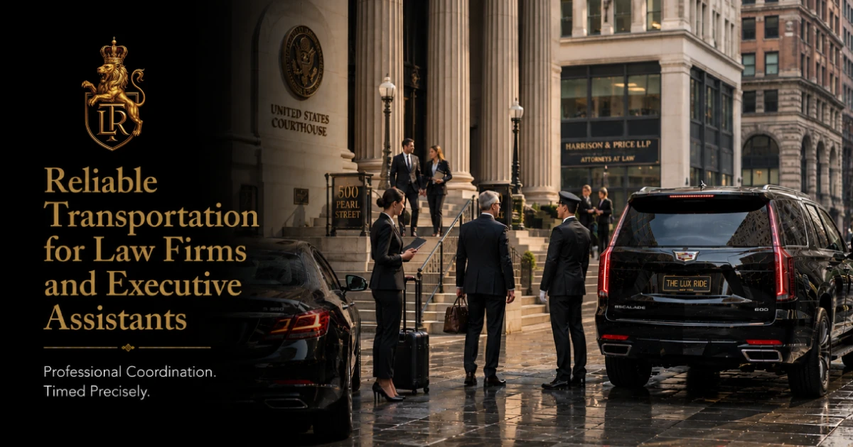Reliable Transportation for Law Firms and Executive Assistants