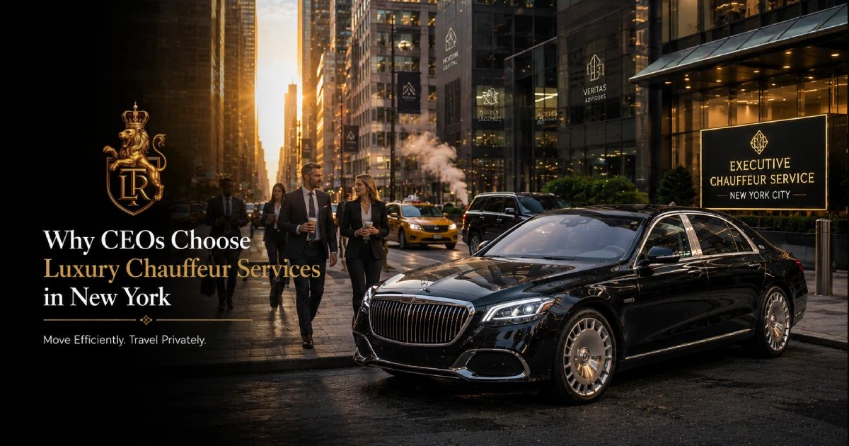 Why CEOs Choose Luxury Chauffeur Services in New York