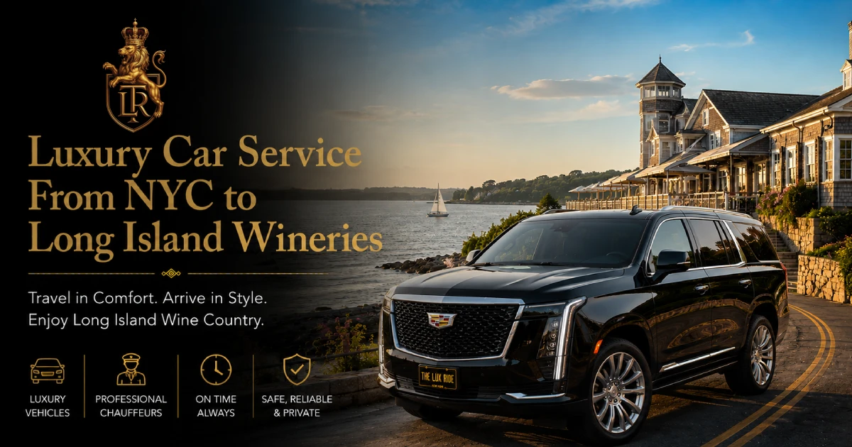 Luxury Car Service From NYC to Long Island Wineries