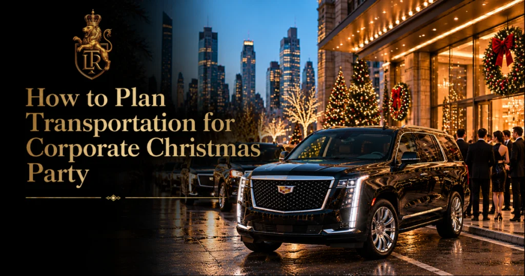 How to Plan Transportation for Corporate Christmas Party